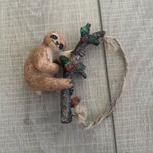Hobby Lobby Sloth Ceramic Ornament